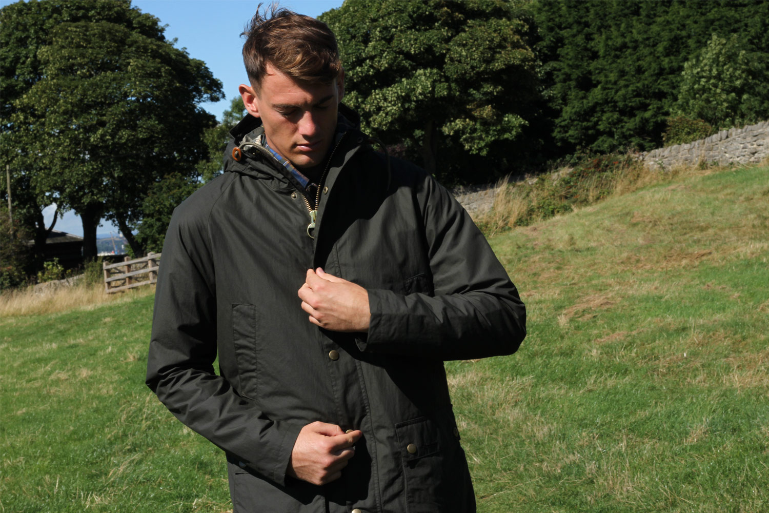 Barbour Hooded Bedale Jacket