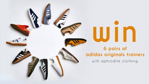 Win 6 pairs of adidas trainers