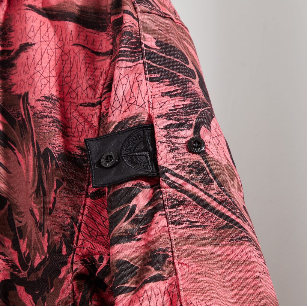 STONE ISLAND SHADOW PROJECT Printed Linen Cordura Jacket - Pink